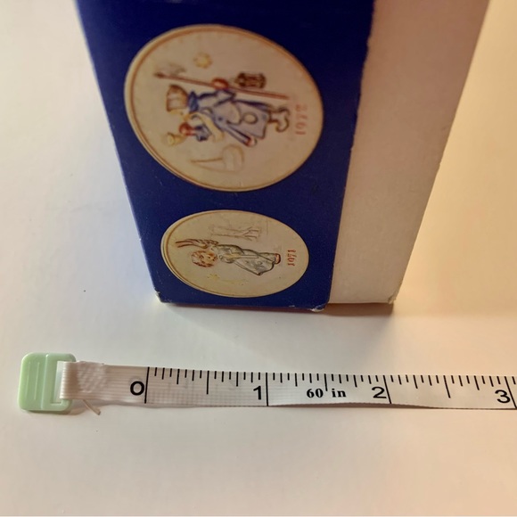 1974 Hummel Handpaint Bas Relief 4th Annual Plate Goebel Porzellanfabrik Germany - Picture 11 of 13